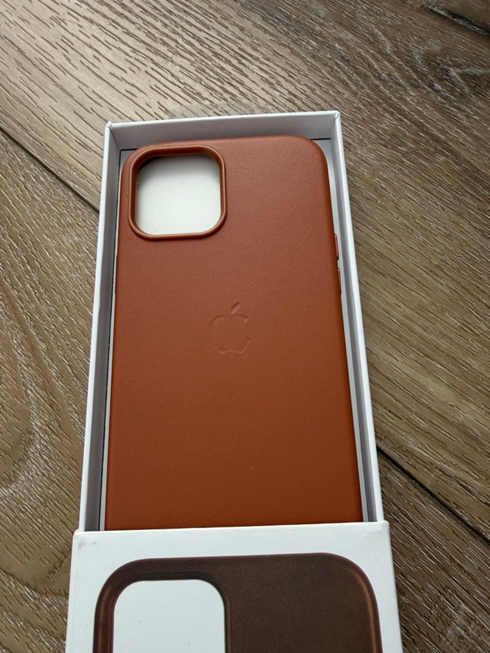 Apple iPhone 12 Pro Max Leather Case - Saddle Brown - Picture 2 of 2